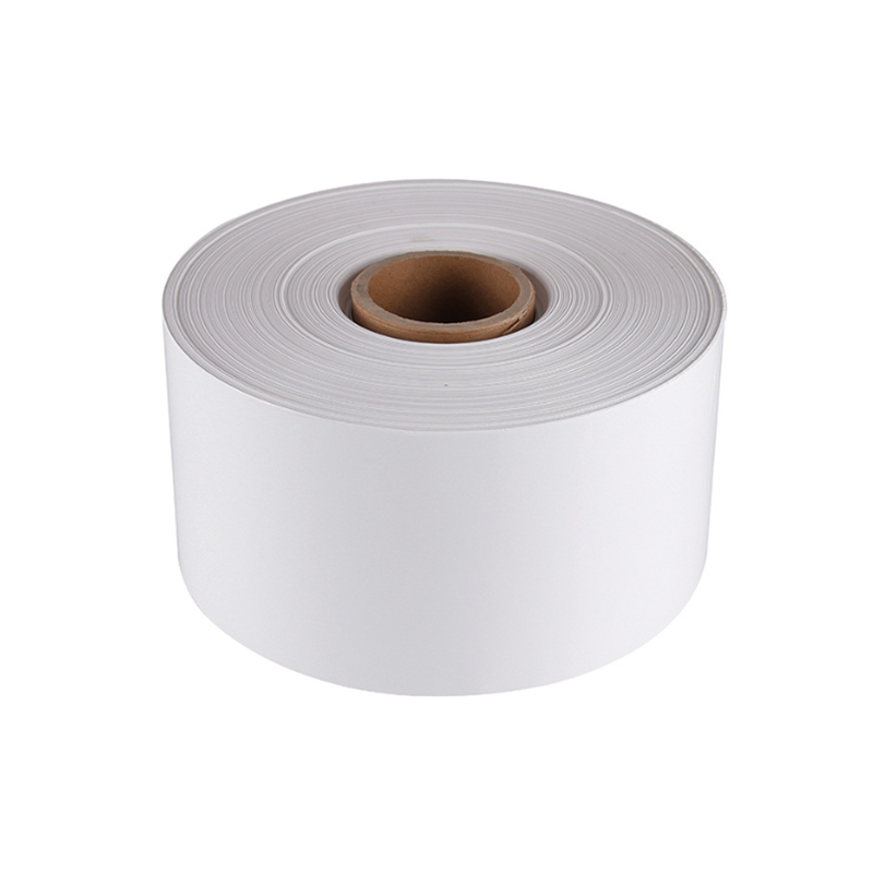 75 um matt fehér vinyl Yupo PP / oldószer ragasztó / 60 g fehér üveg bélés