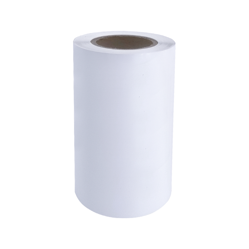 25 um fényes fehér alumíniumozott PET film gumiabroncs ragasztó papír matrica 