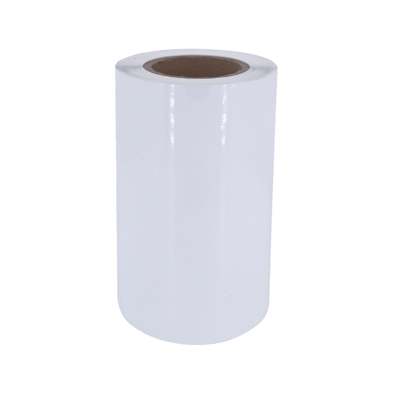 25 um fényes fehér alumíniumozott PET film gumiabroncs ragasztó papír matrica 