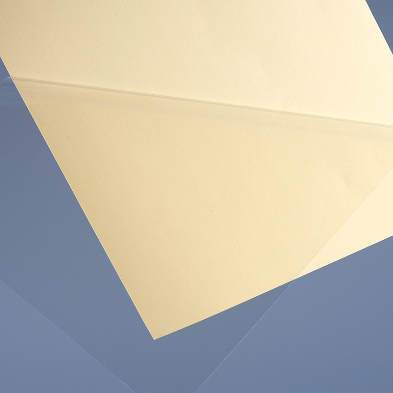 50 mic átlátszó öntapadó poliészter fólia vinil matrica címkenyomtató Jumbo tekercs