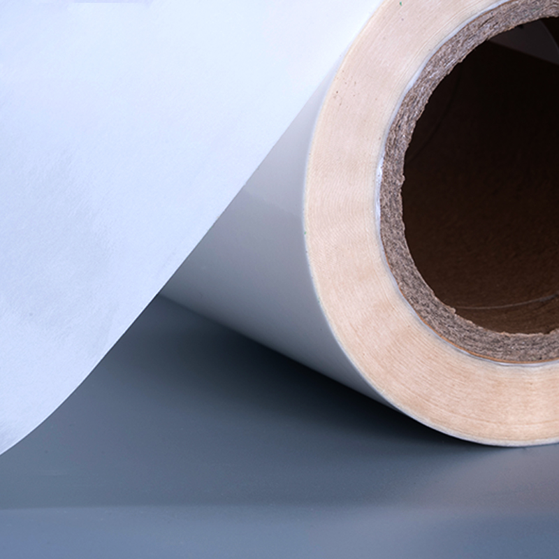 50 mic átlátszó öntapadó poliészter fólia vinil matrica címkenyomtató Jumbo tekercs