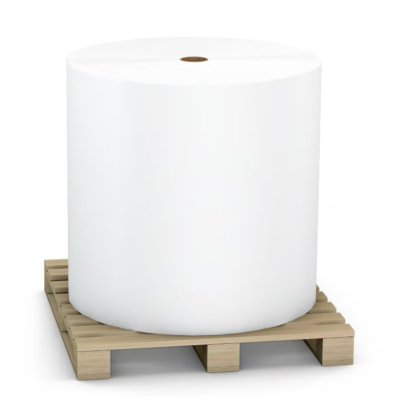 70 gsm-es öntapadó famentes Flexo matricapapír Flexo címke akril ragasztóval