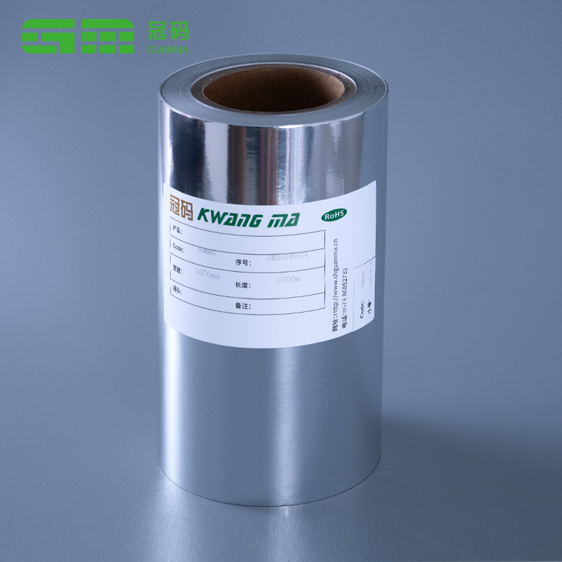 50 mic fényes ezüst PP öntapadó Jumbo papírtekercs gumiabroncs ragasztóval