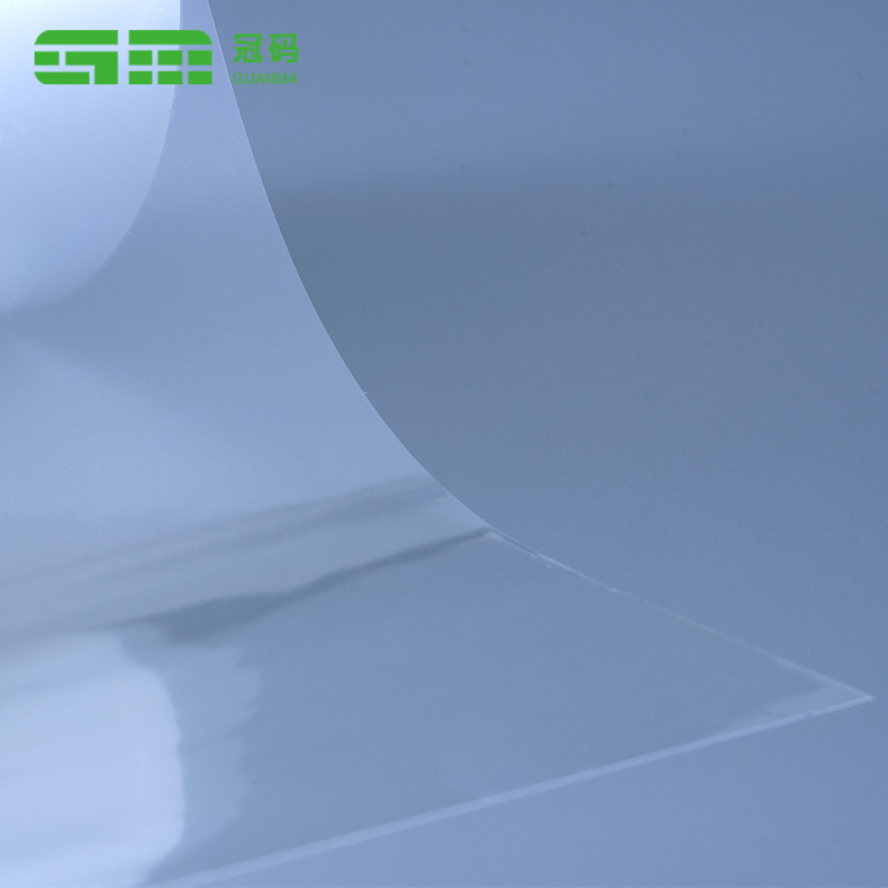 50 mic átlátszó öntapadó PP Jumbo tekercs tartós ragasztóval