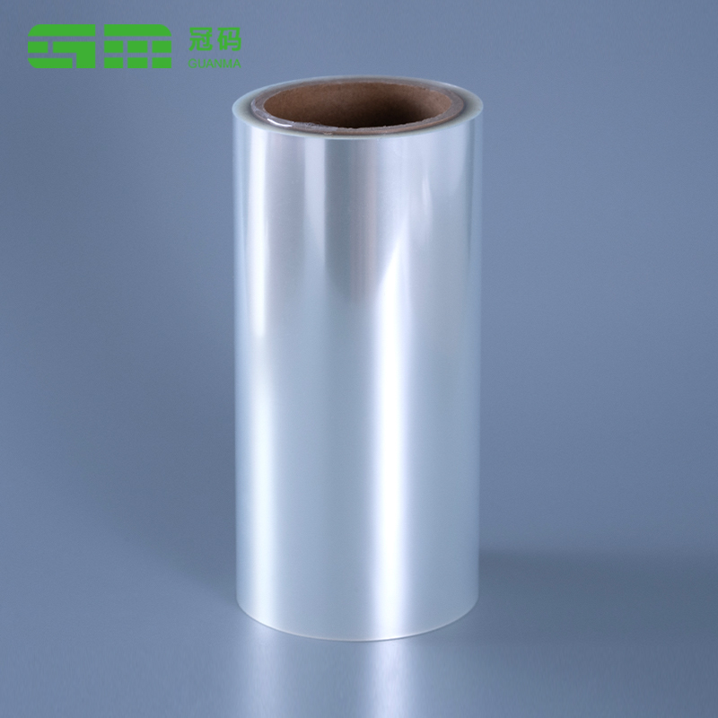 50 mic átlátszó öntapadó PP Jumbo tekercs átlátszó kisállatbéléssel